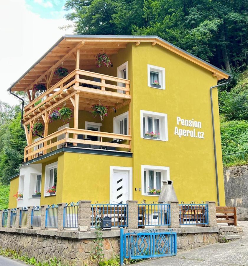 Pension Aperol Hrensko Ngoại thất bức ảnh